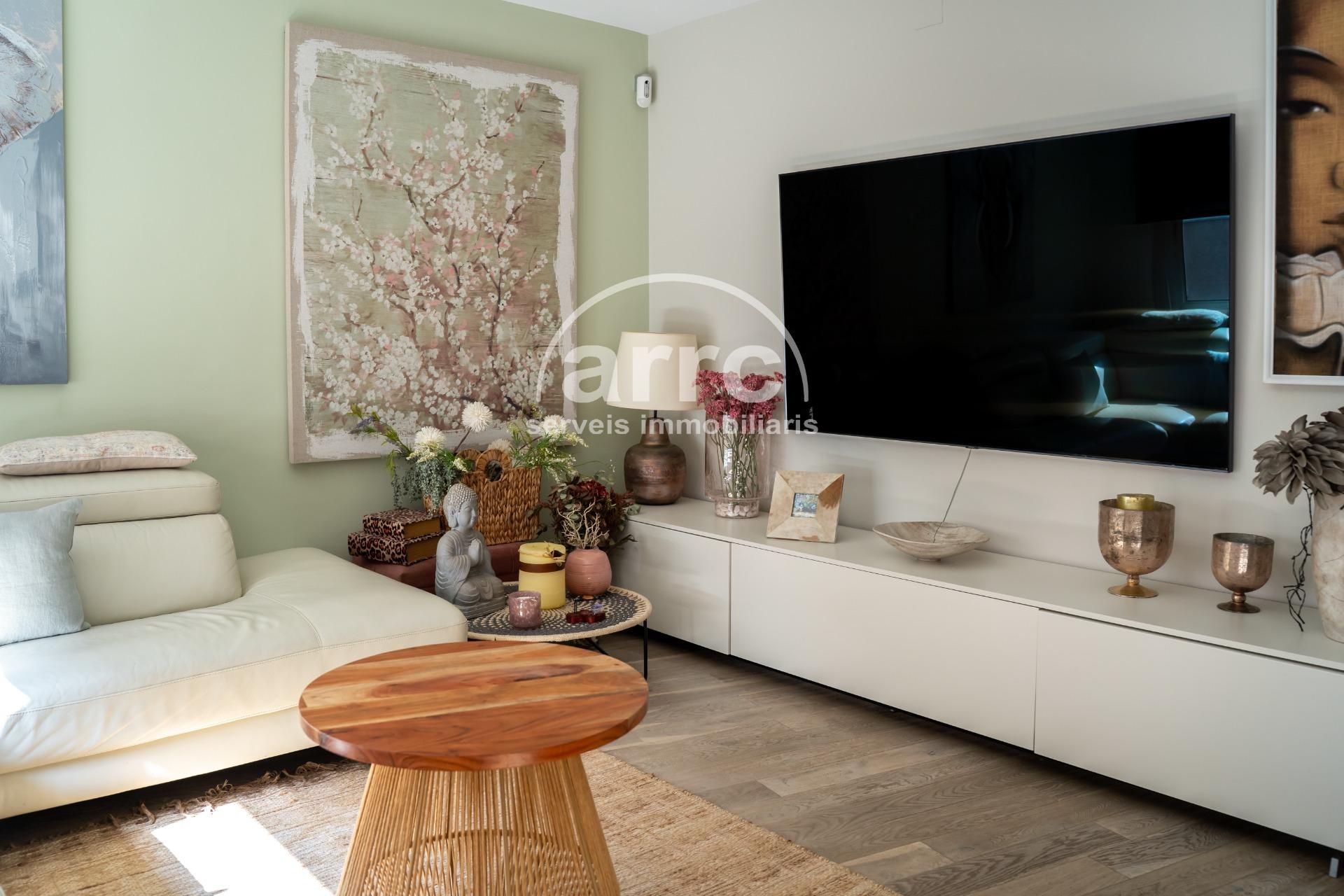 Living room of Flat for sale in Premià de Mar  with Terrace and Balcony