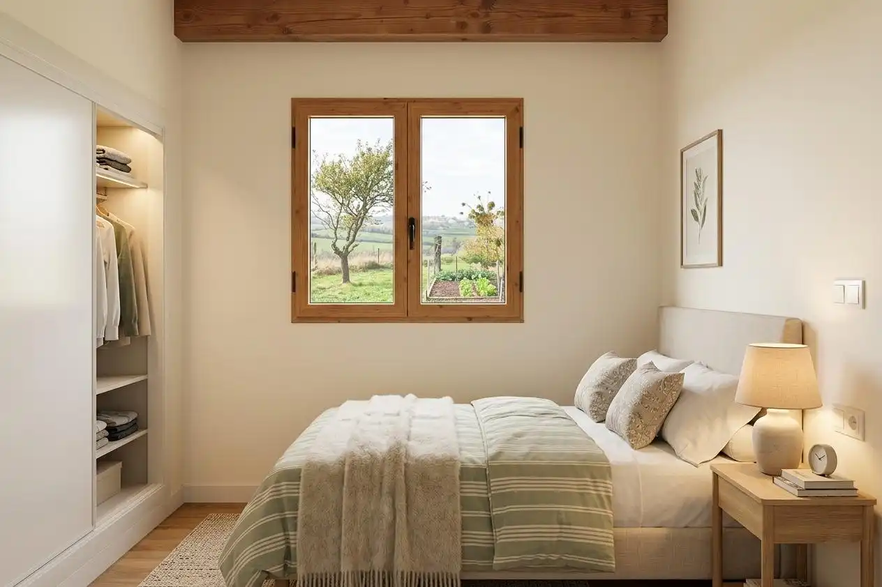 Habitación de Finca rústica en venta en Parres con Calefacción y Jardín privado