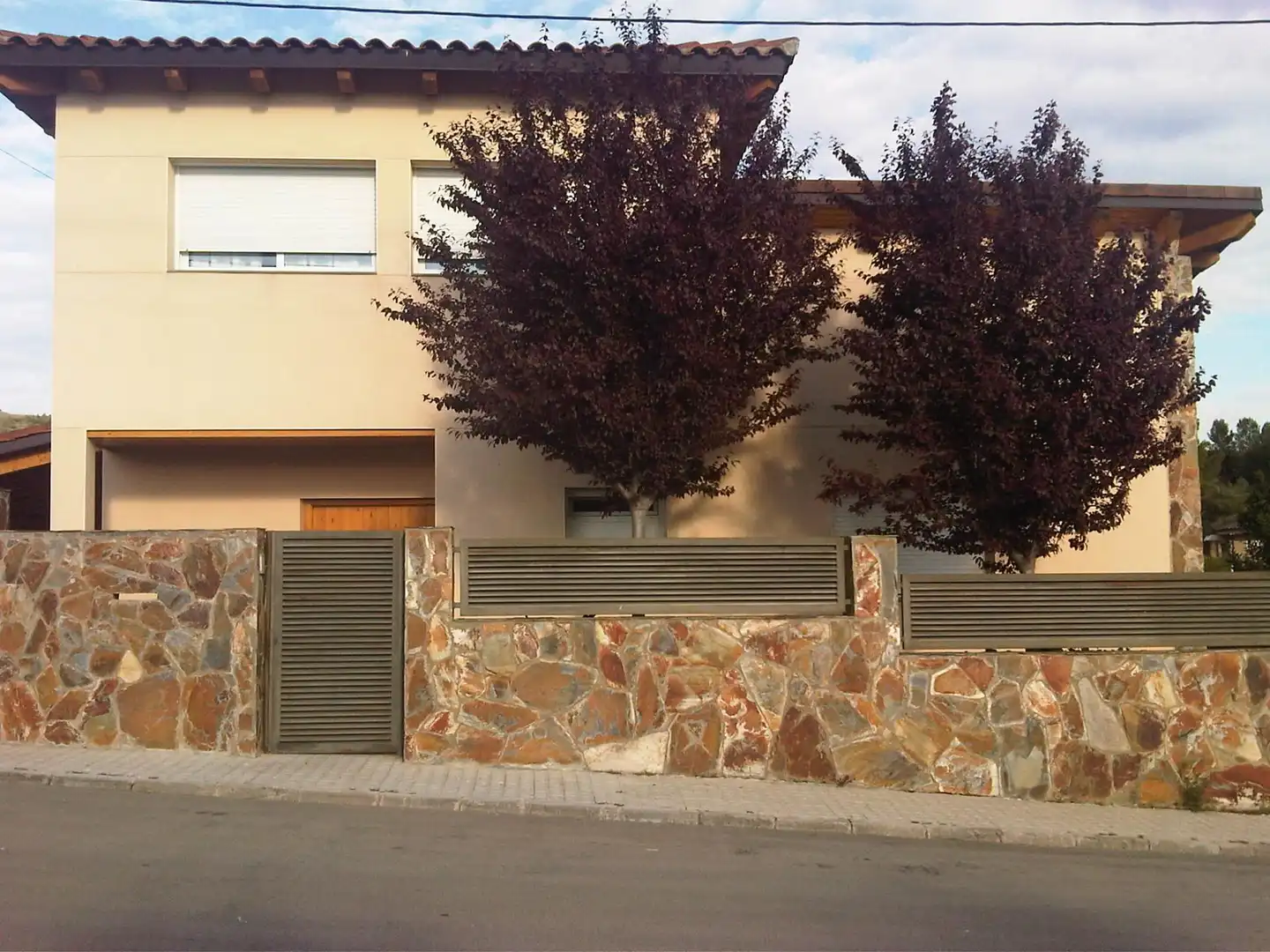 Vista exterior de Casa o chalet en venta en Sant Vicenç de Castellet con Calefacción, Terraza y Piscina