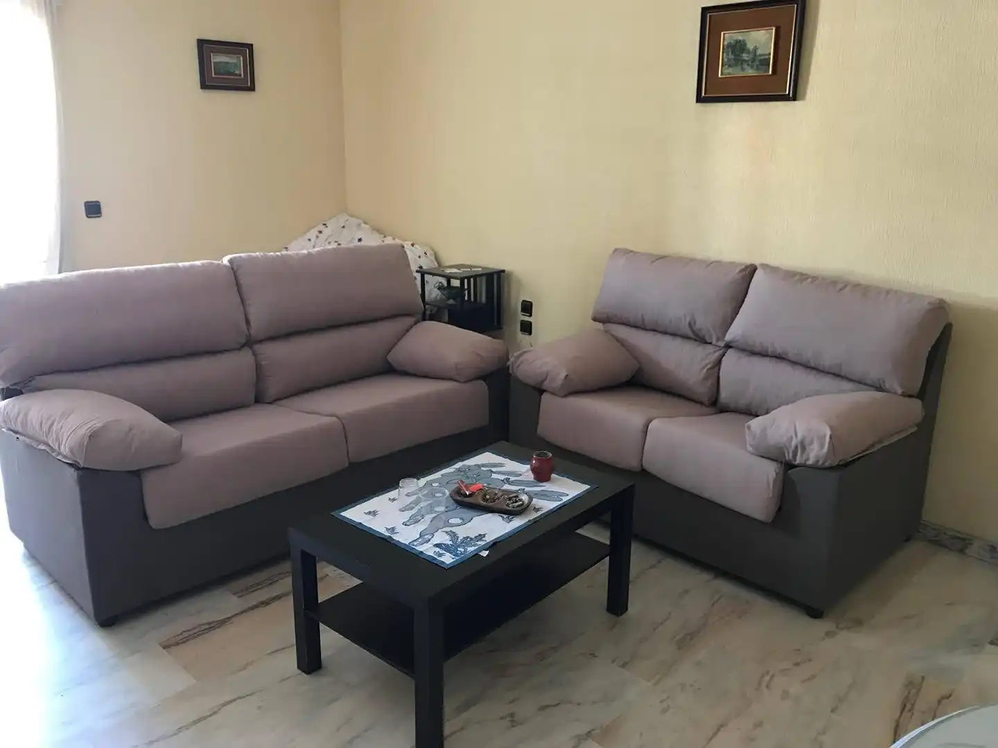 Sala de estar de Piso en venta en Algeciras con Balcón