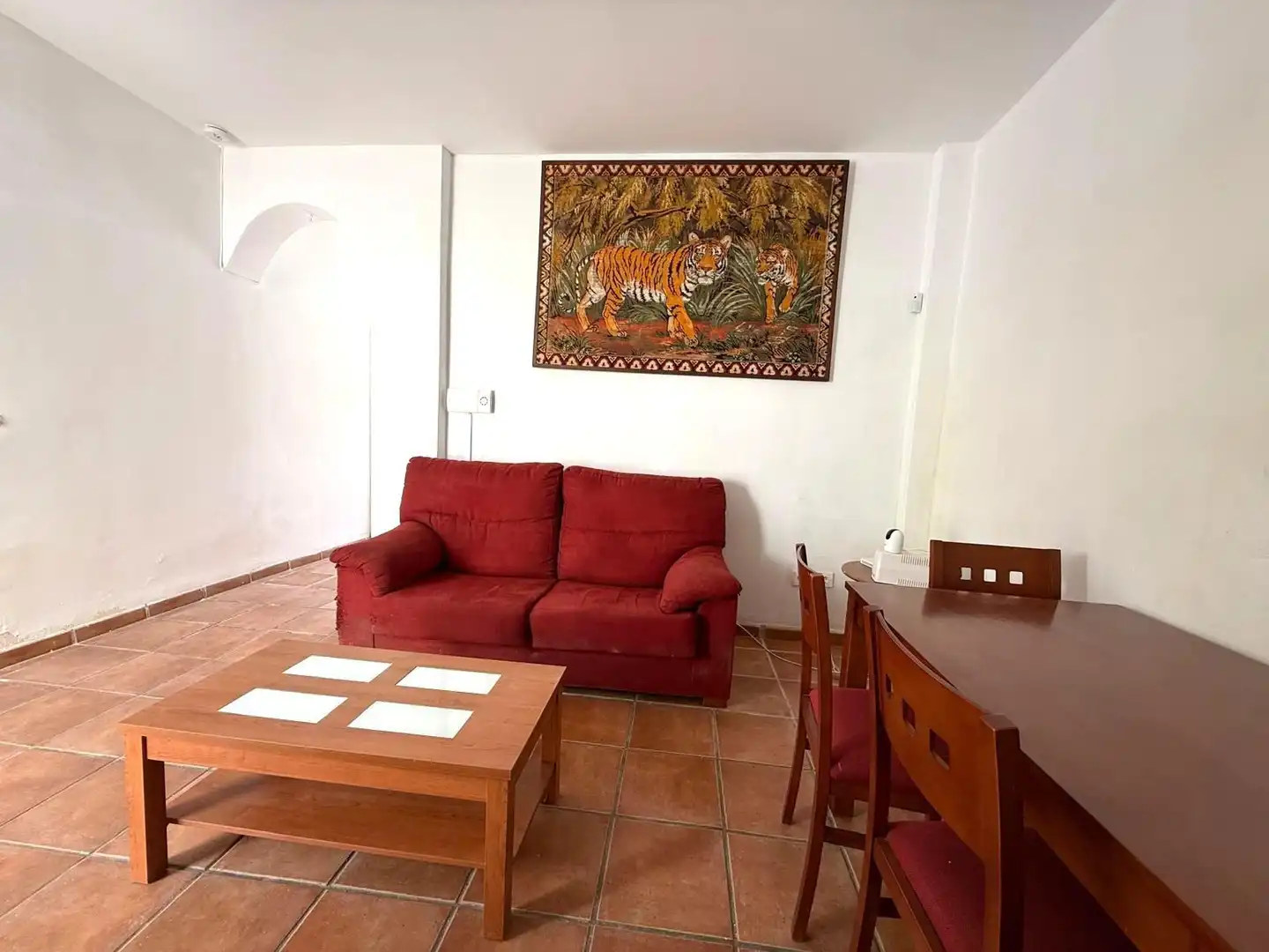 Sala d'estar de Casa o xalet en venda en Málaga amb Terrassa
