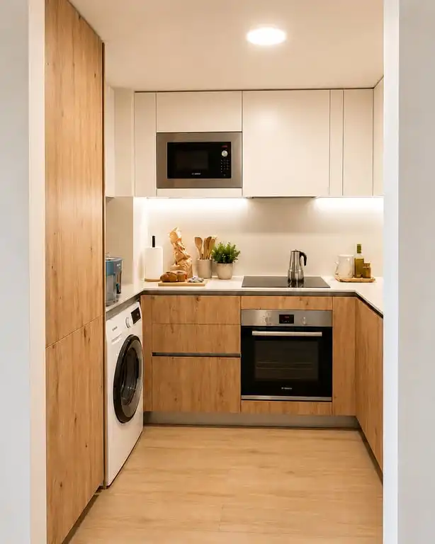 Cocina de Apartamento en venta en Jávea / Xàbia con Terraza, Trastero y Piscina comunitaria