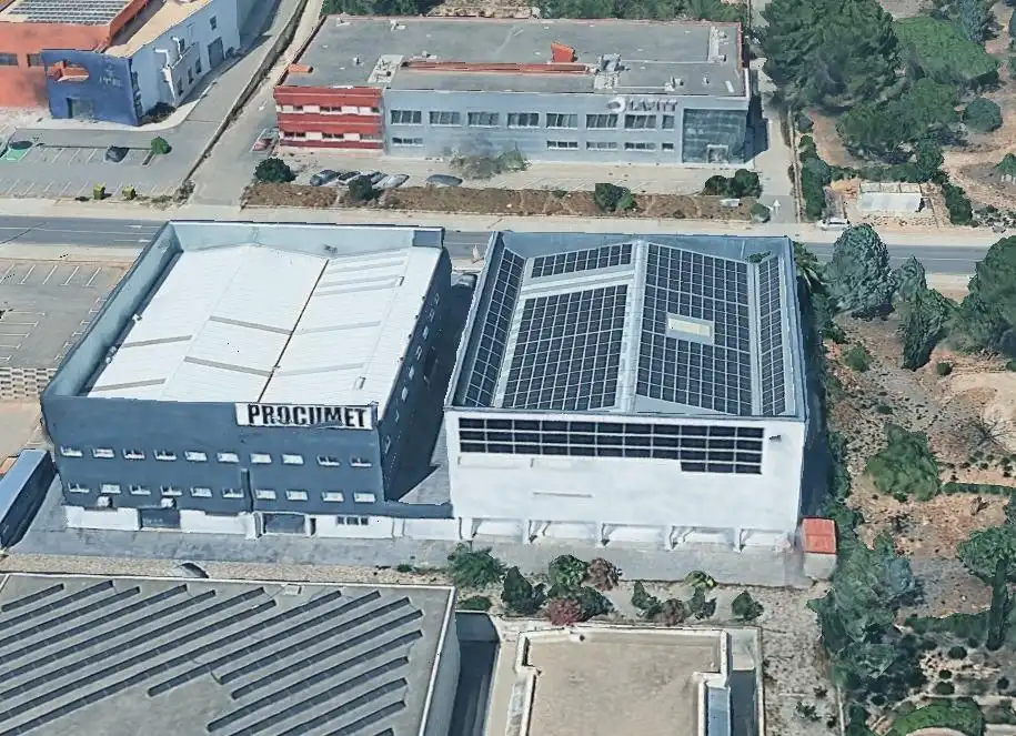 Vista exterior de Nau industrial de lloguer en Paterna