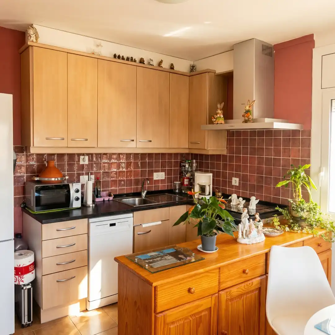 Cocina de Piso en venta en Empuriabrava con Terraza, Amueblado y Horno
