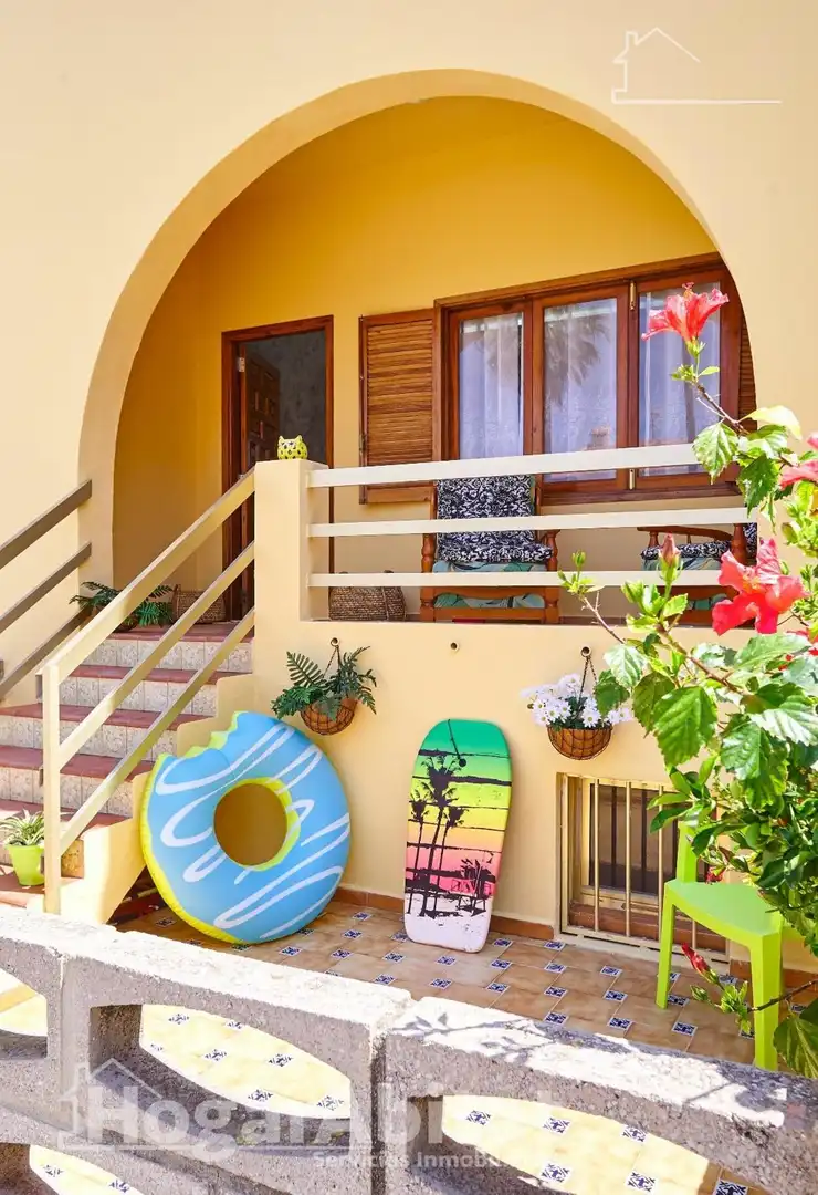 Balcony of Detached homes for sale in Sueca  with Terrace, Furnished and Community pool