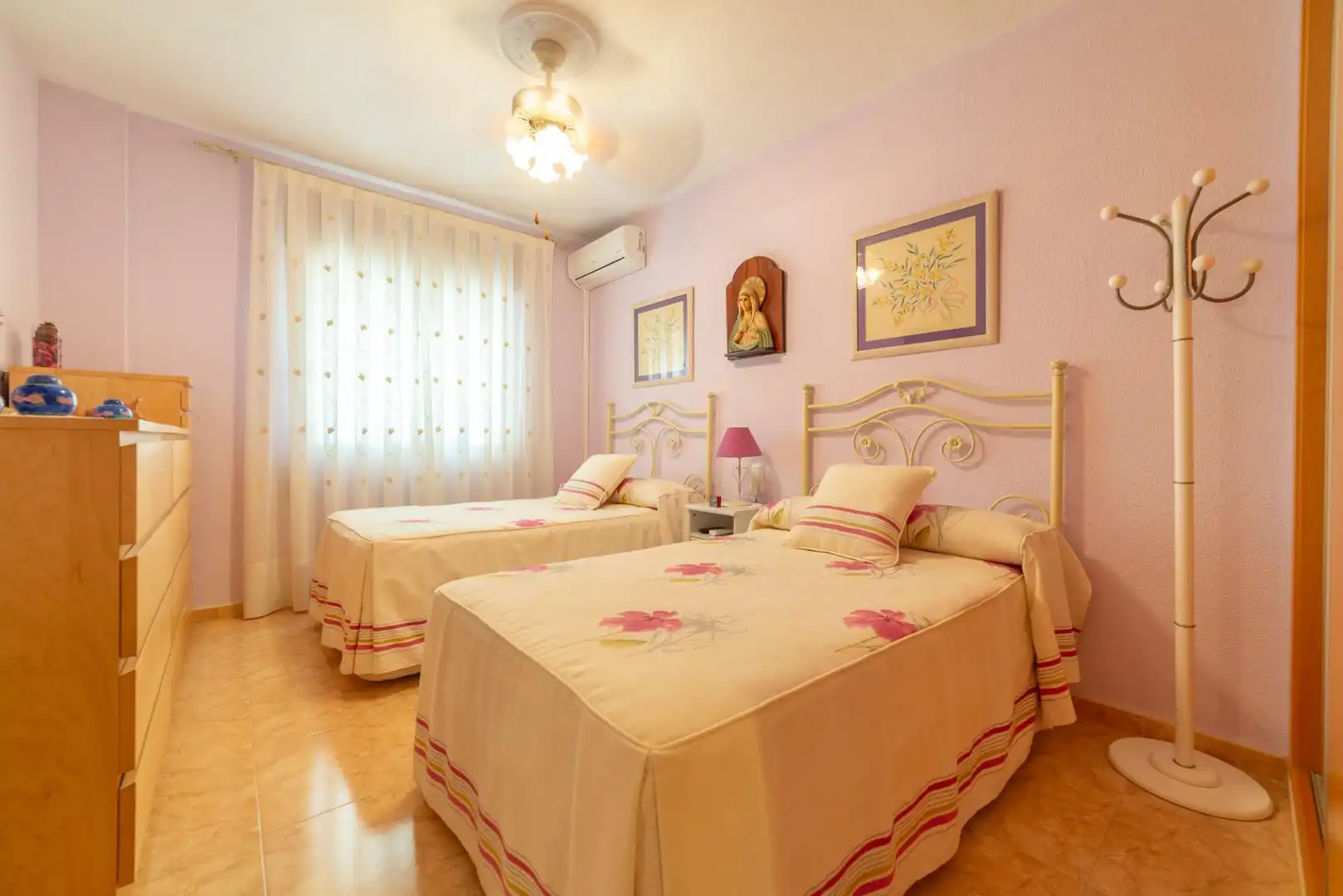 Dormitori de Apartament en venda en San Javier amb Aire condicionat, Jardí privat i Terrassa