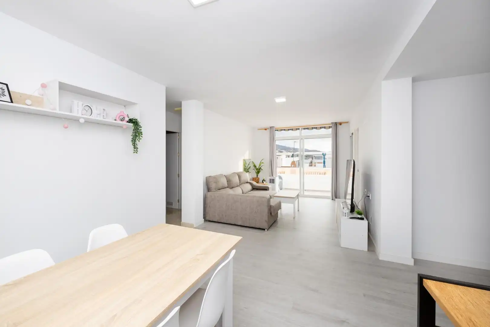 Living room of Flat for sale in Lújar  with Private garden, Terrace and Balcony