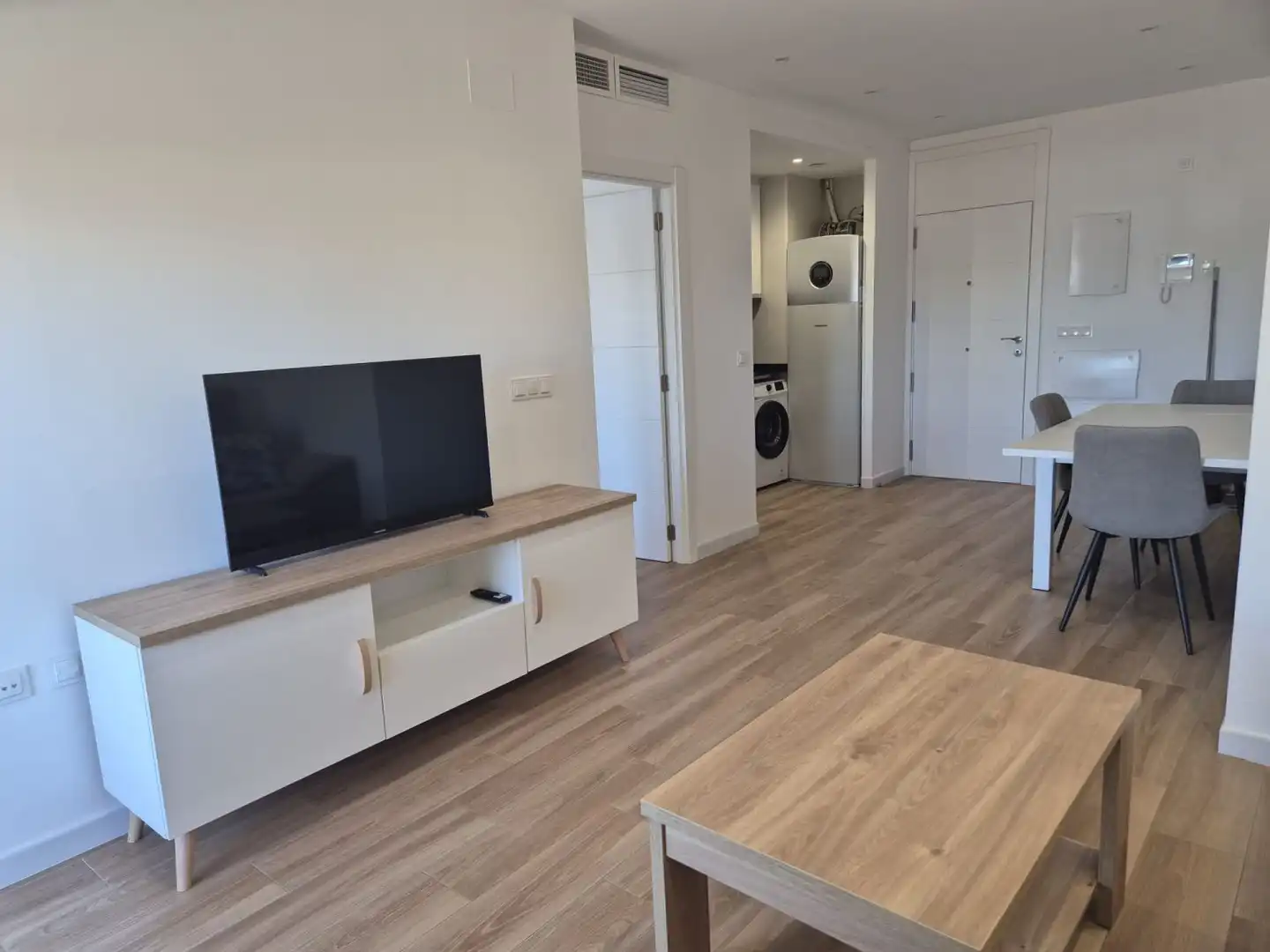 Sala d'estar de Apartament de lloguer en Badajoz amb Aire condicionat, Calefacció i Terrassa