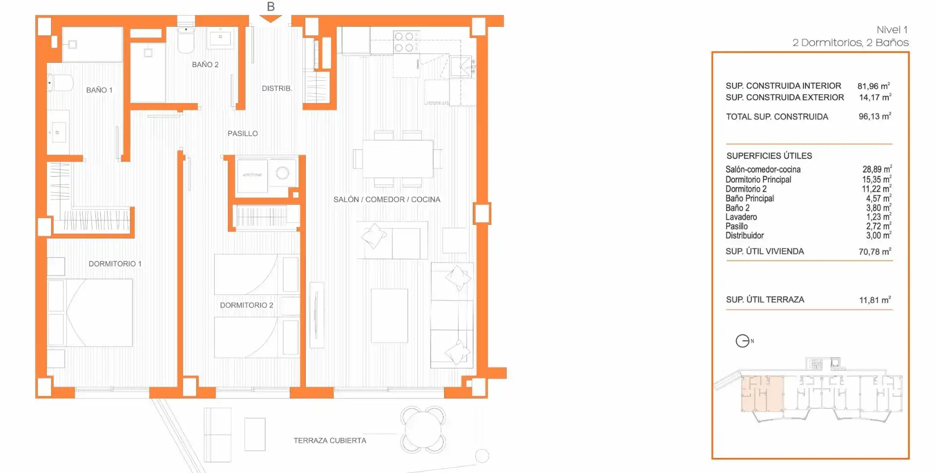 Apartament amb piscina en venda a Los Pacos, imagen 9