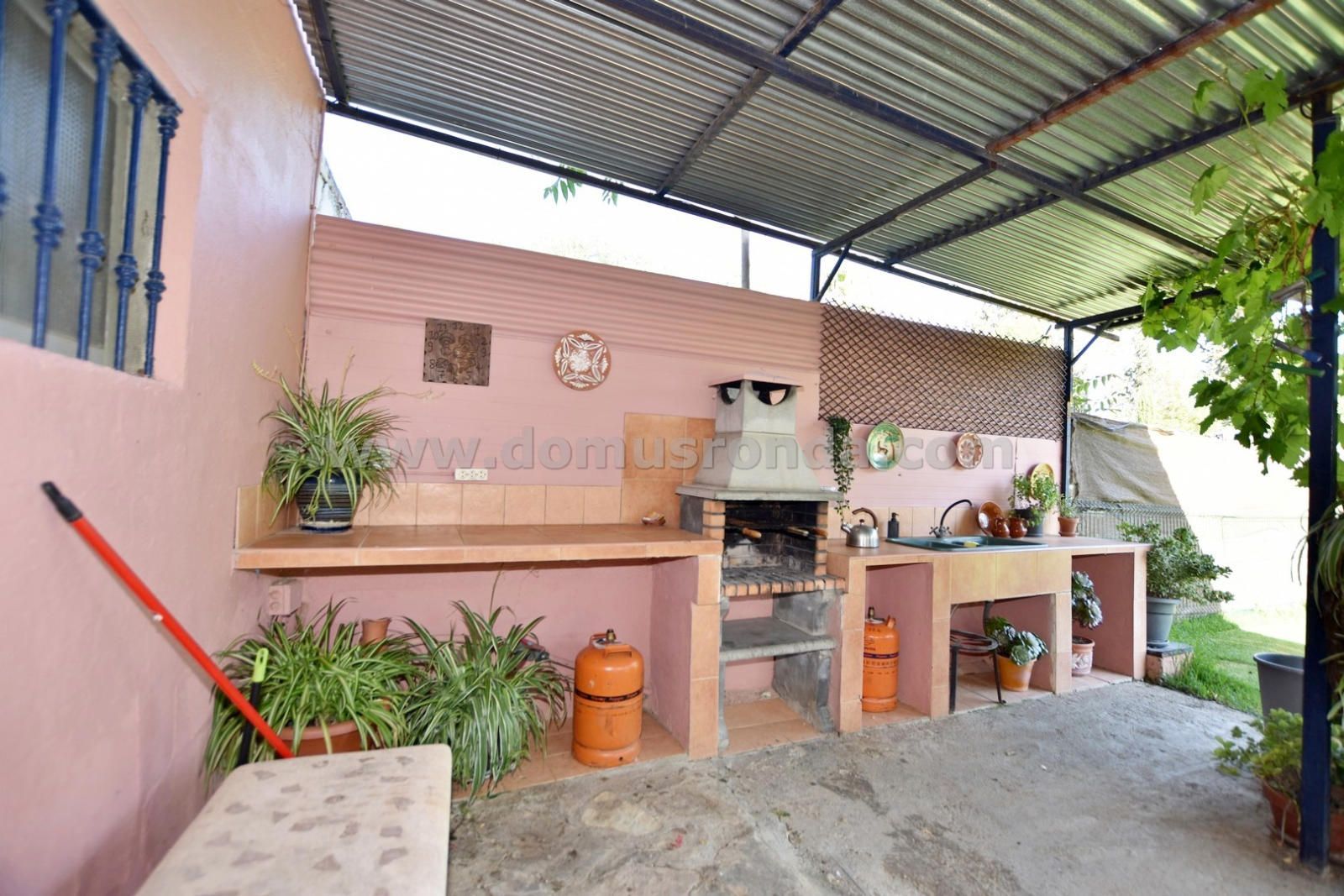 Terrassa de Finca rústica en venda en Ronda amb Aire condicionat, Jardí privat i Terrassa