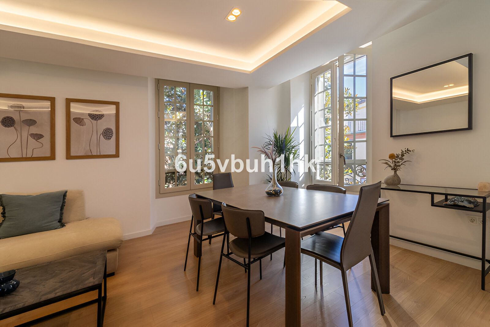 Menjador de Àtic en venda en Málaga Capital amb Aire condicionat, Terrassa i Moblat