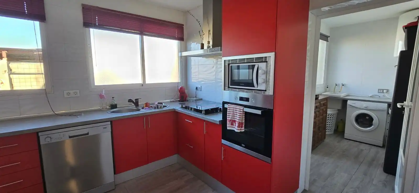 Cuina de Casa o xalet en venda en Piedrabuena amb Aire condicionat i Moblat