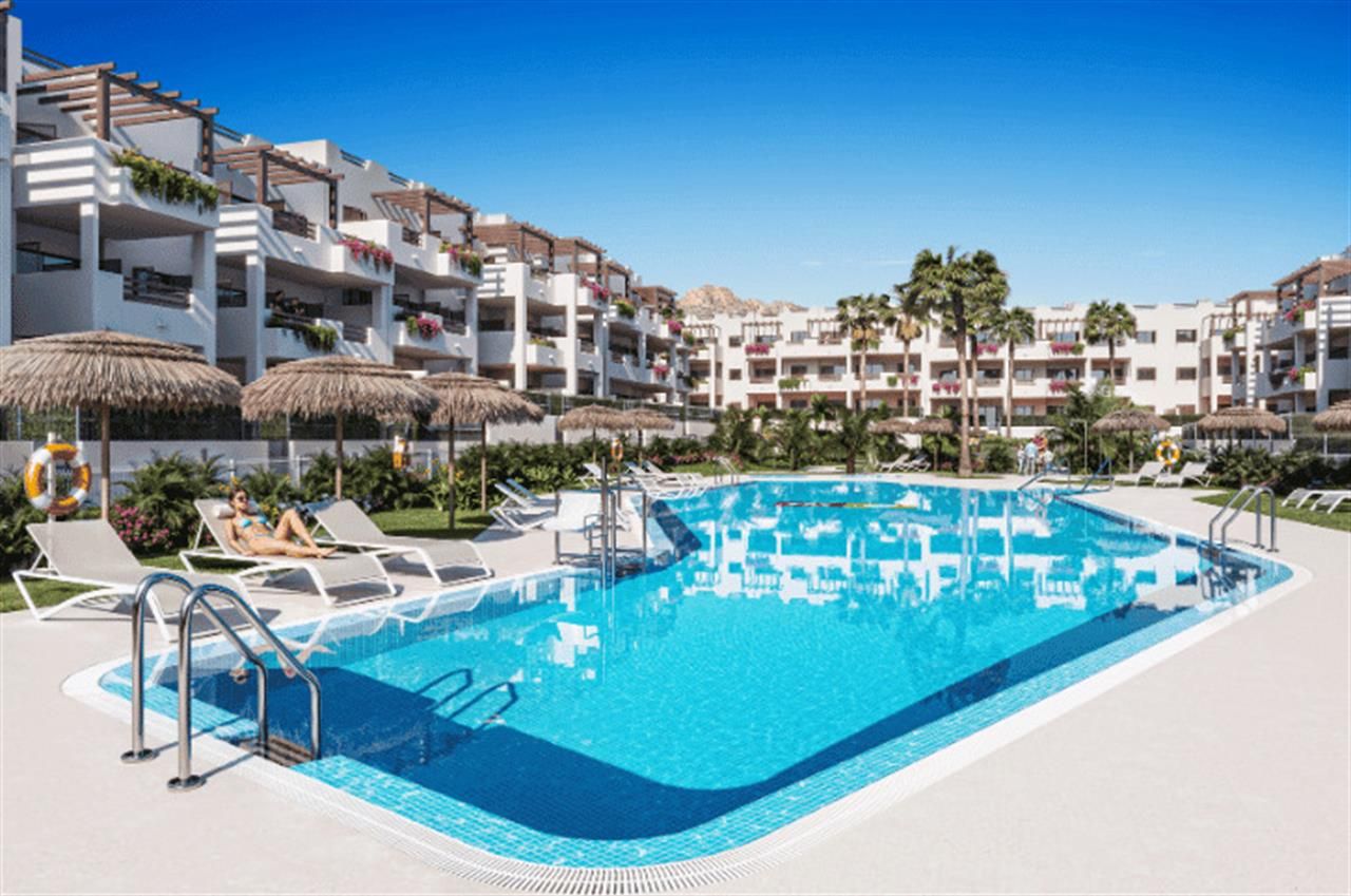 Vista exterior de Ático en venta en Pulpí con Terraza y Piscina