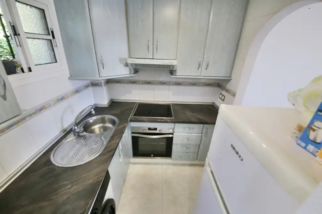 Küche von Wohnung zum Verkauf in Mijas mit Terrasse, Möbliert und Waschmaschine