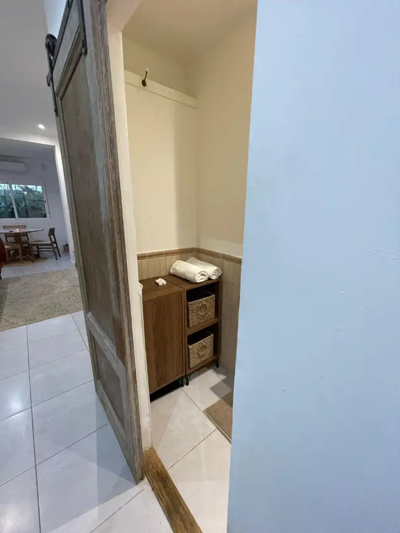 Badezimmer von Wohnungen zur Miete in Castelldefels mit Klimaanlage, Heizung und Terrasse