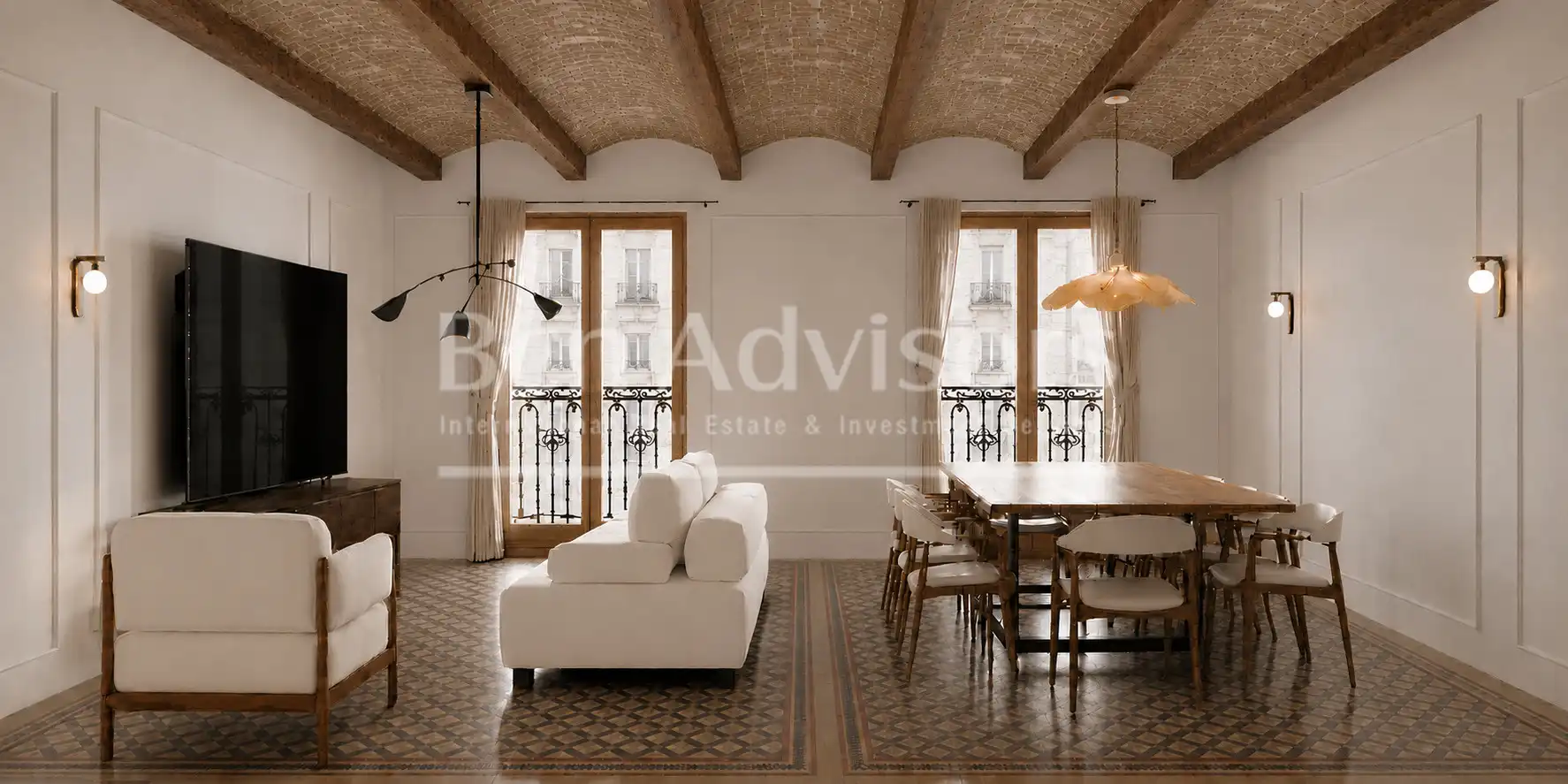Piso con terraza en venta en Carrer del Consell de Cent