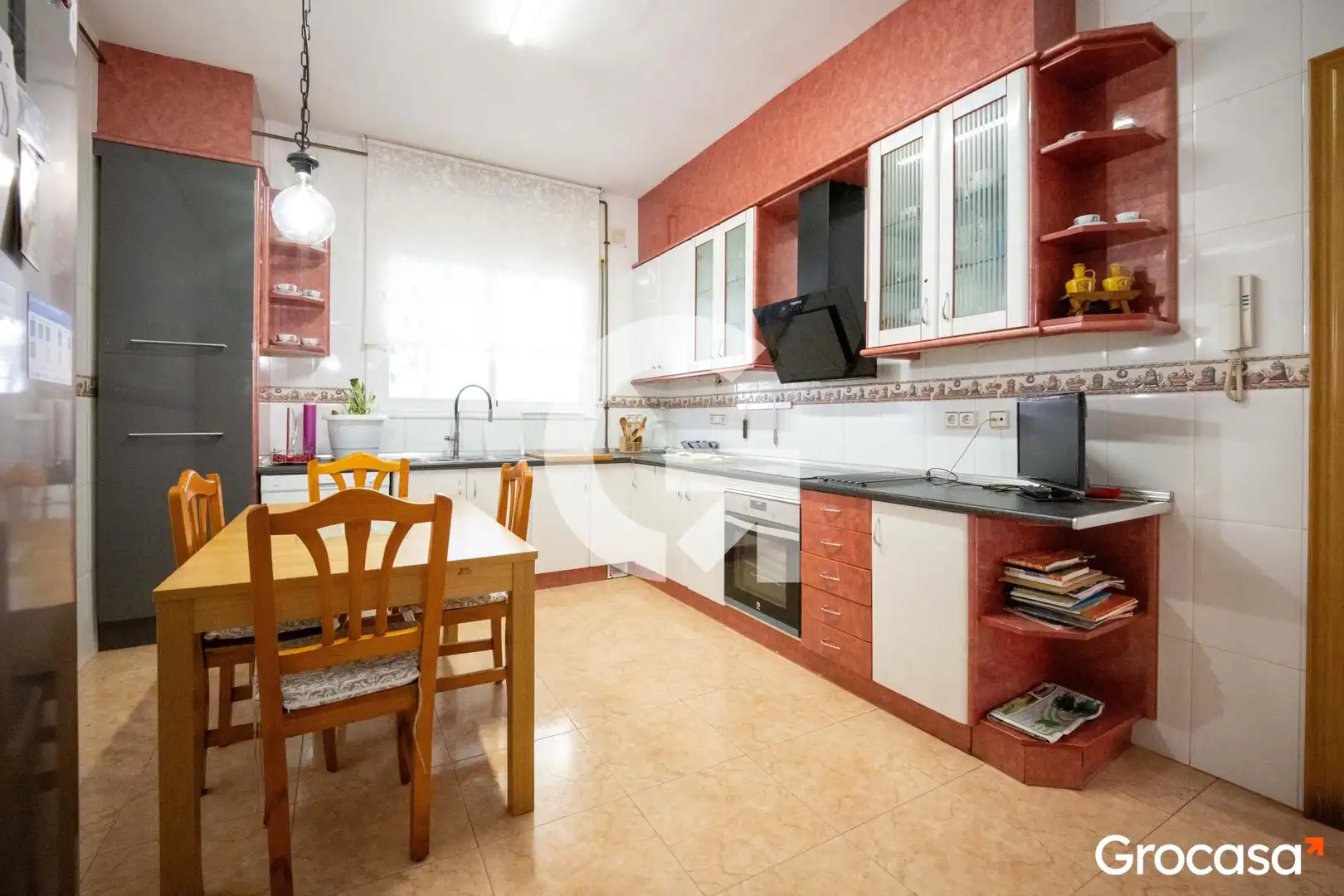 Cocina de Casa adosada en venta en Mataró con Aire acondicionado, Calefacción y Jardín privado
