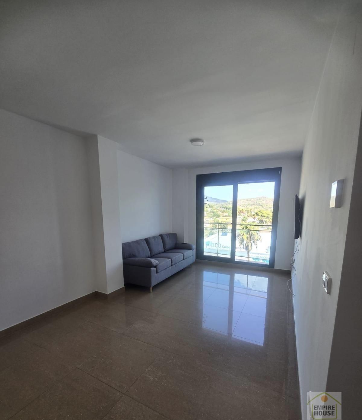 Sala d'estar de Pis de lloguer en Calpe / Calp amb Traster i Moblat