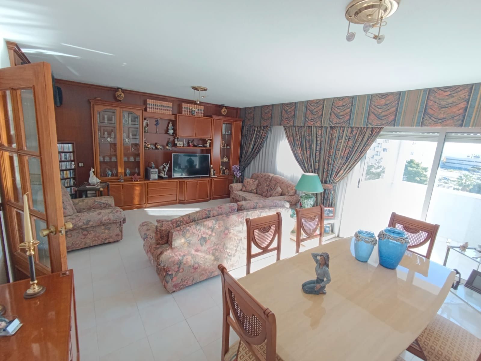 Living room of Duplex for sale in Villajoyosa / La Vila Joiosa  with Balcony, Alarm and Community pool