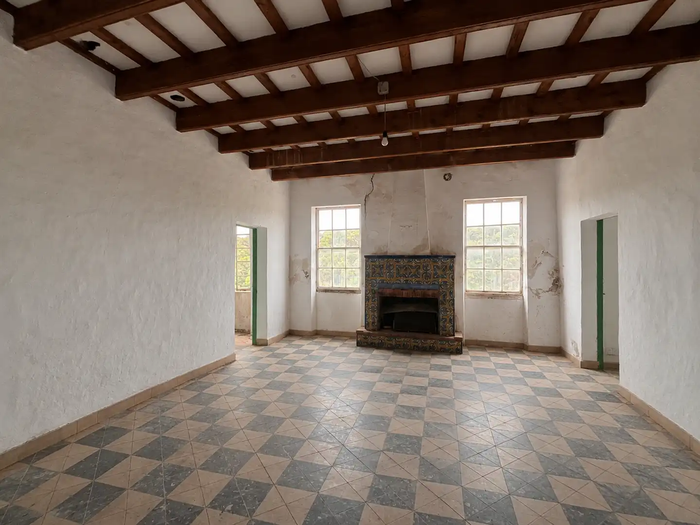 Sala d'estar de Finca rústica en venda en Es Mercadal amb Jardí privat