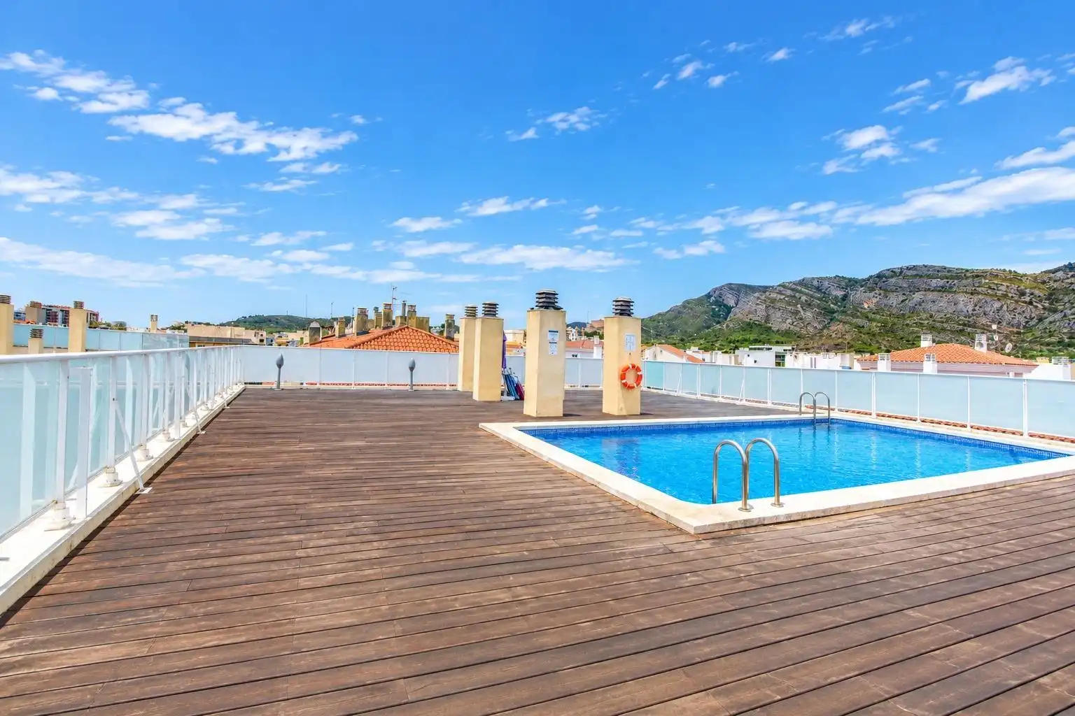 Swimming pool of Apartments for sale in Oropesa del Mar / Orpesa  with Terrace, Furnished and Community pool