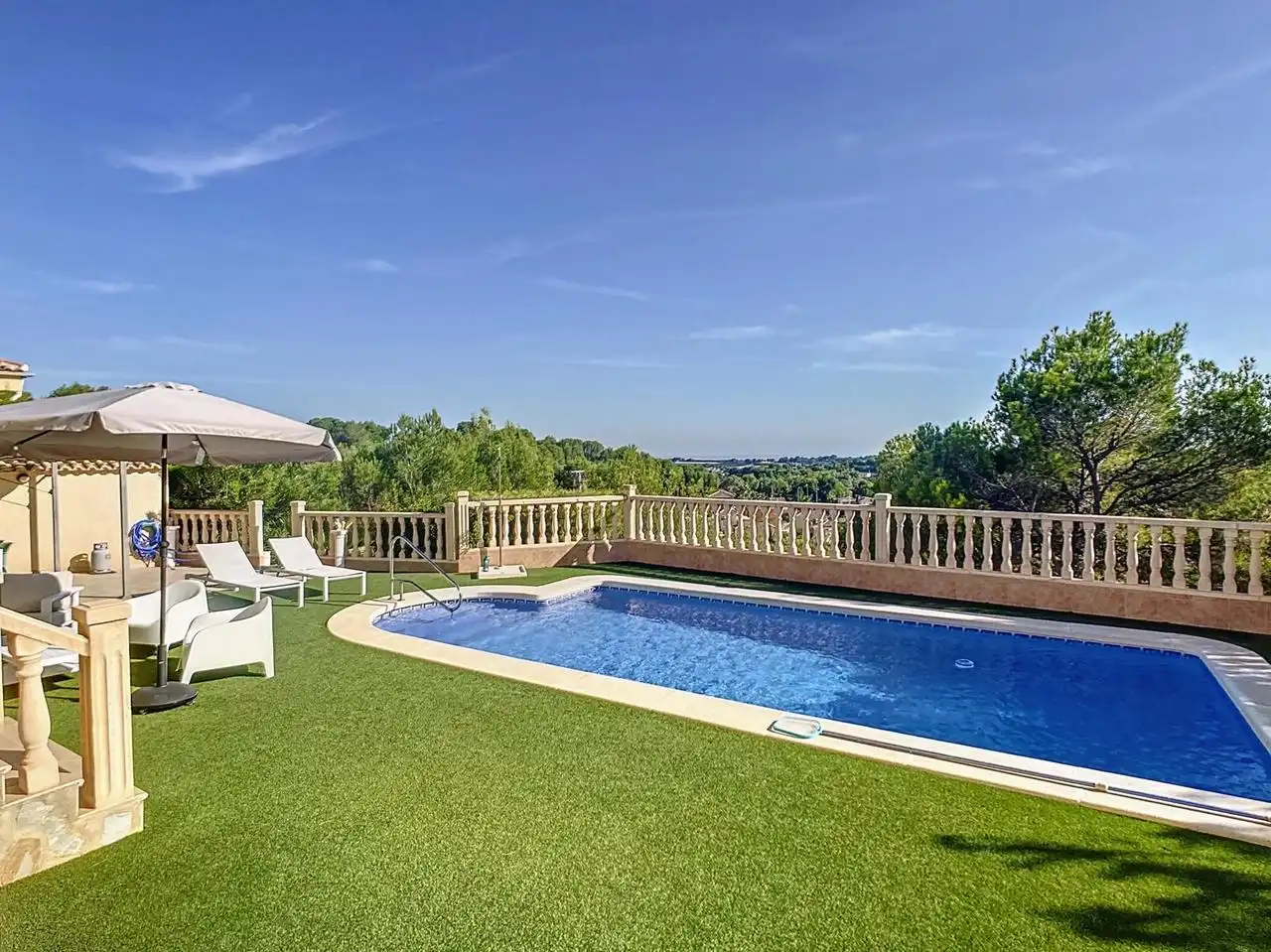 Piscina de Casa o xalet en venda en Pilar de la Horadada