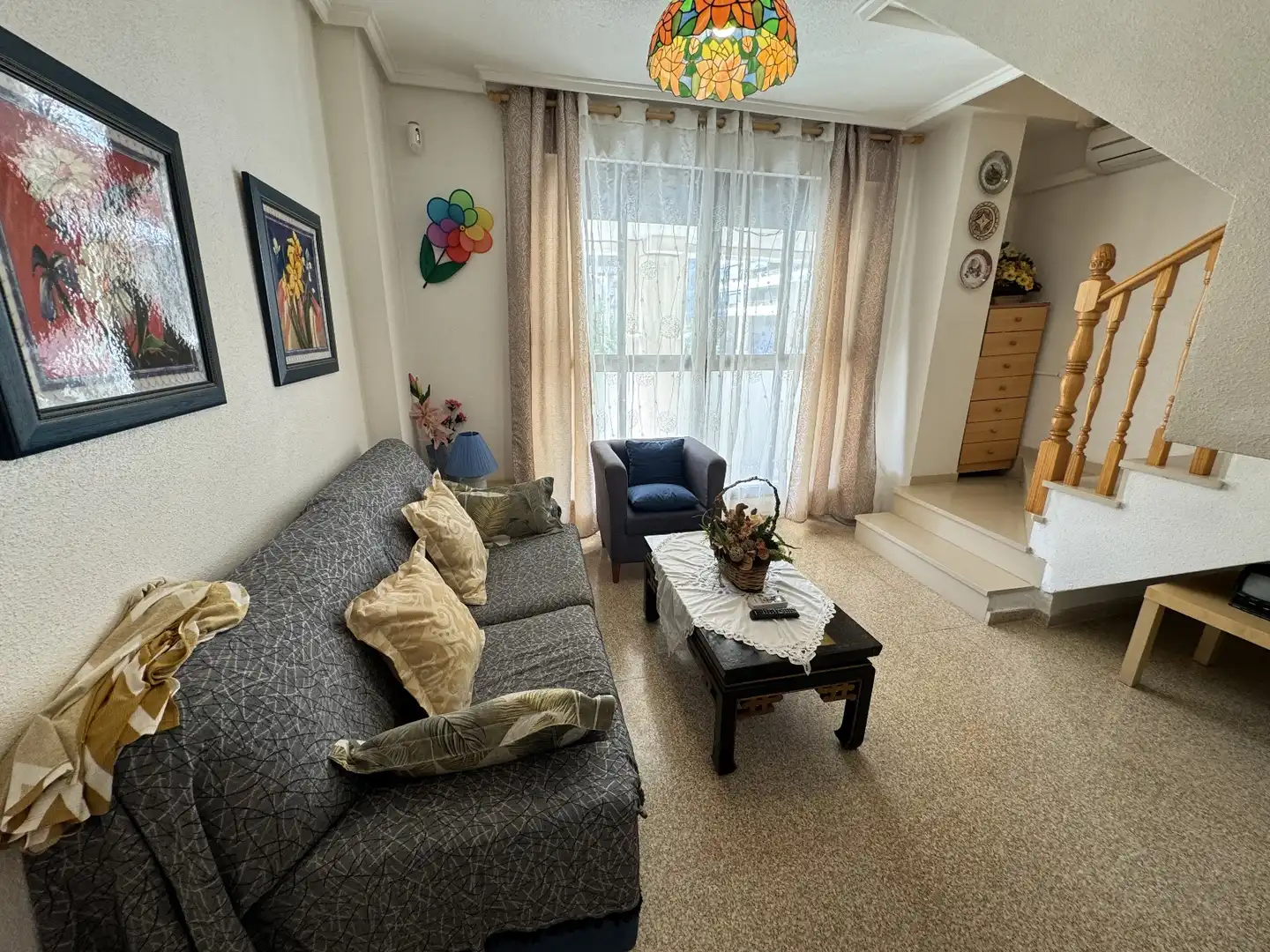 Living room of Duplexes for sale in Guardamar del Segura  with Air Conditioner, Heating and Terrace