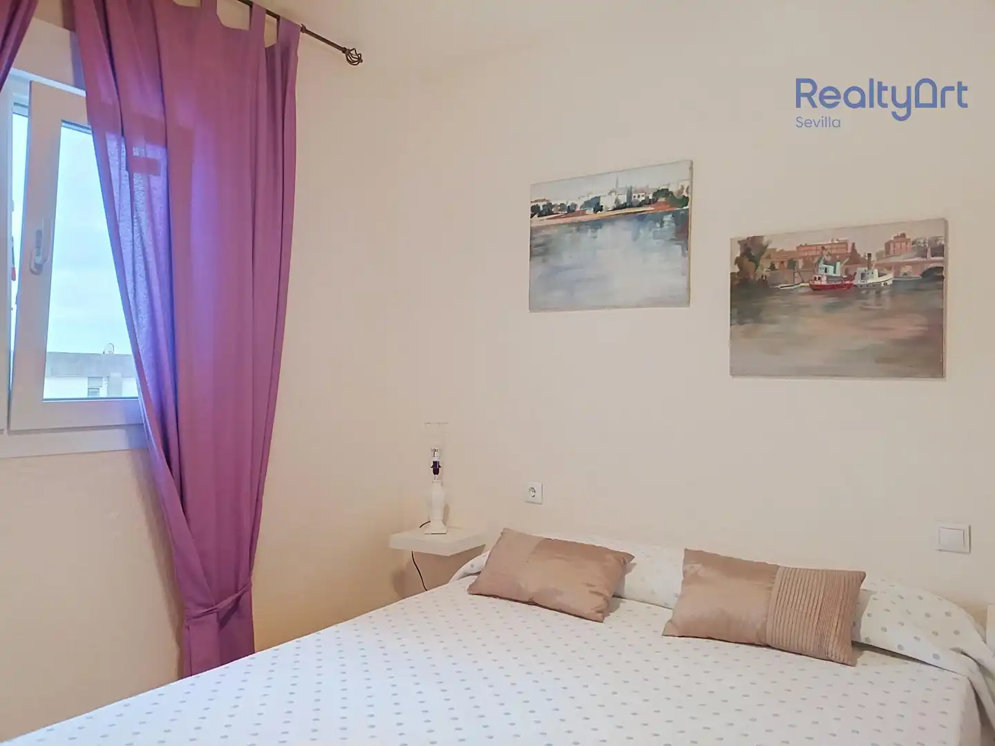 Bedroom of Flat for sale in Mazagón  with Air Conditioner, Furnished and Balcony