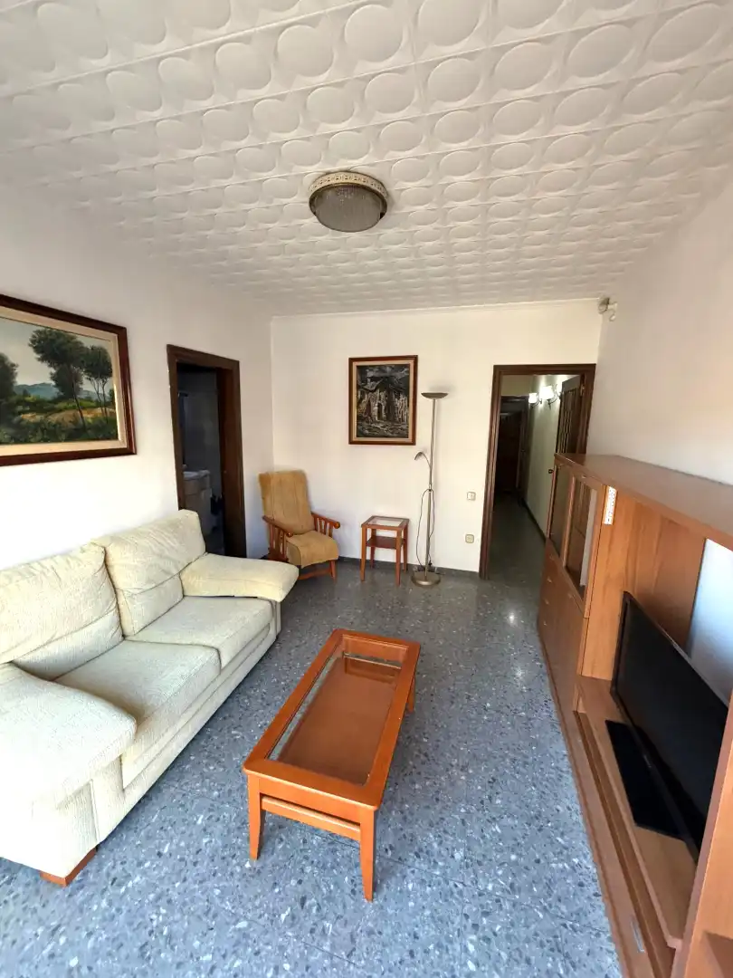 Sala de estar de Piso en venta en Barcelona con Aire acondicionado, Calefacción y Horno