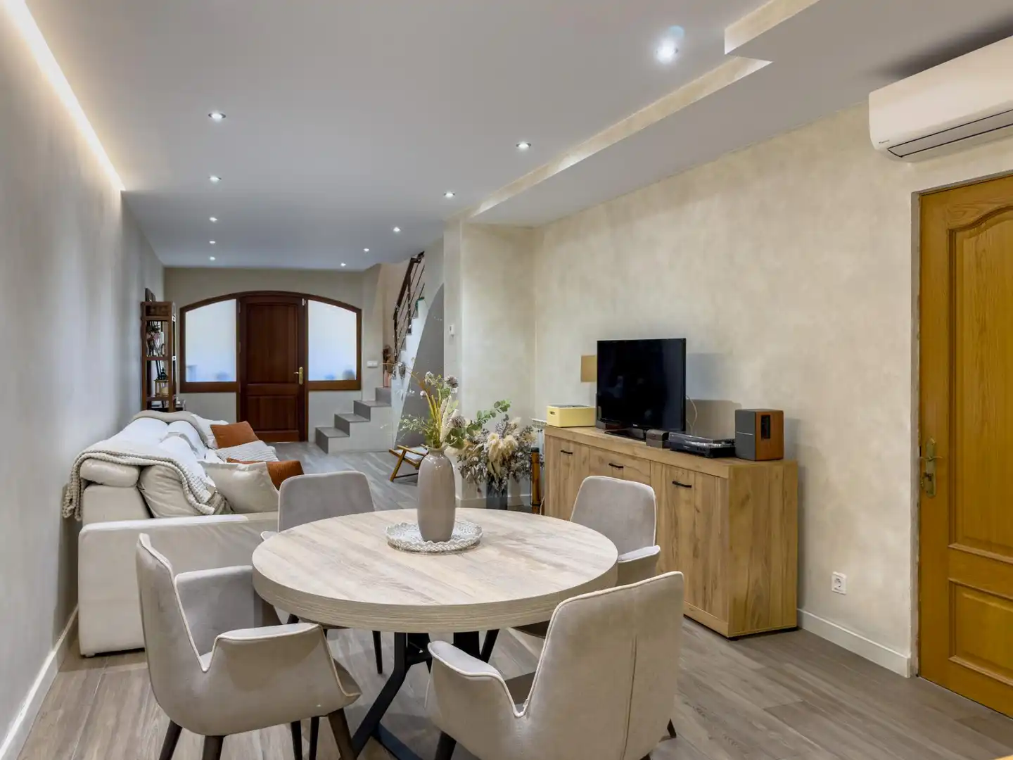 Sala de estar de Finca rústica en venta en Calonge i Sant Antoni con Calefacción y Jardín privado