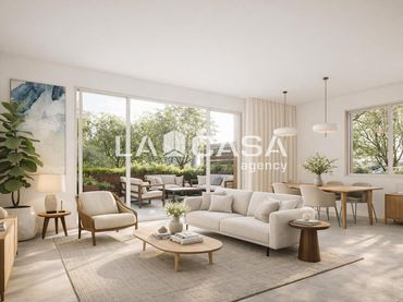 Pis d'obra nova amb balcó en venda a Carrer Margarida Xirgu 4