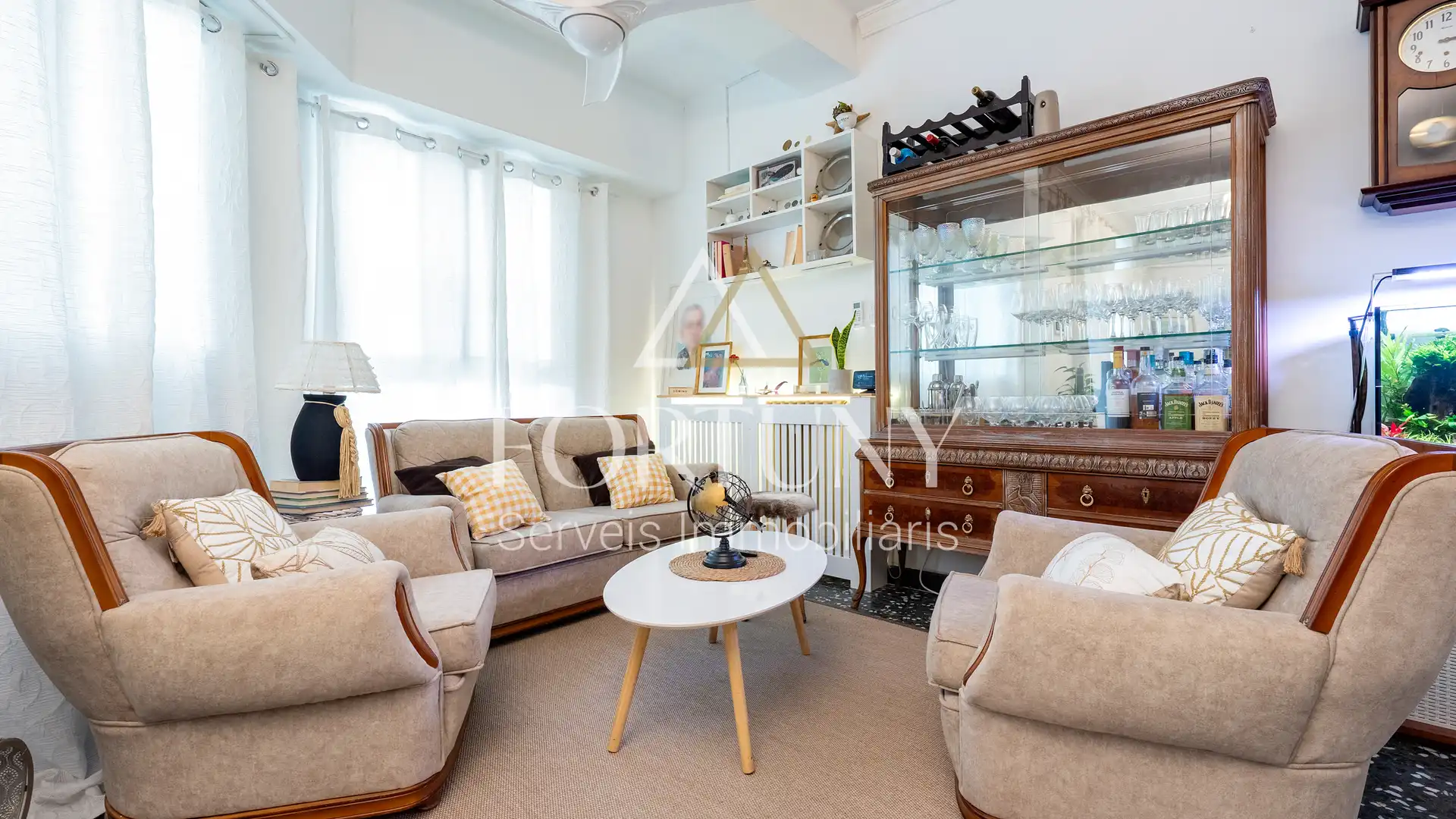 Sala de estar de Piso en venta en  Tarragona Capital con Aire acondicionado y Balcón