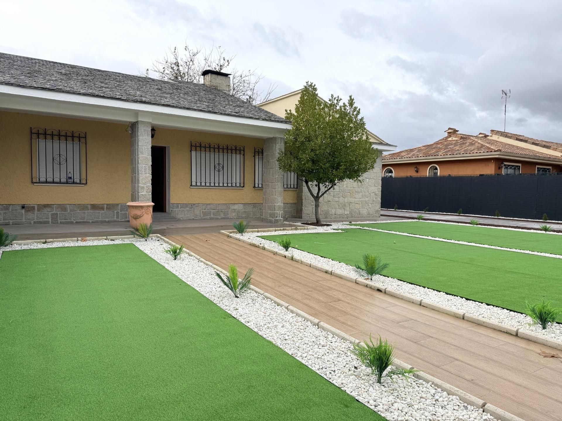 Jardín de Casa o chalet de alquiler en Villanueva de la Cañada con Calefacción