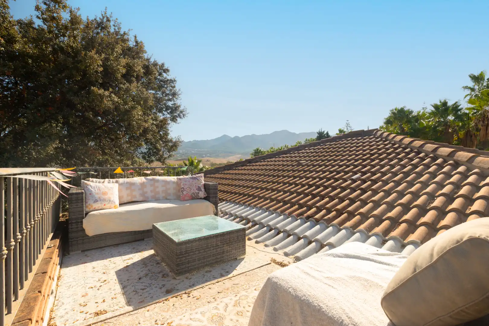 Terraza de Casa o chalet en venta en Alhaurín de la Torre con Aire acondicionado, Calefacción y Jardín privado