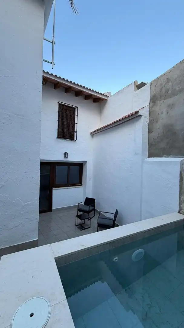 Terrace of Houses for sale in Cuevas Bajas  with Swimming Pool and Balcony