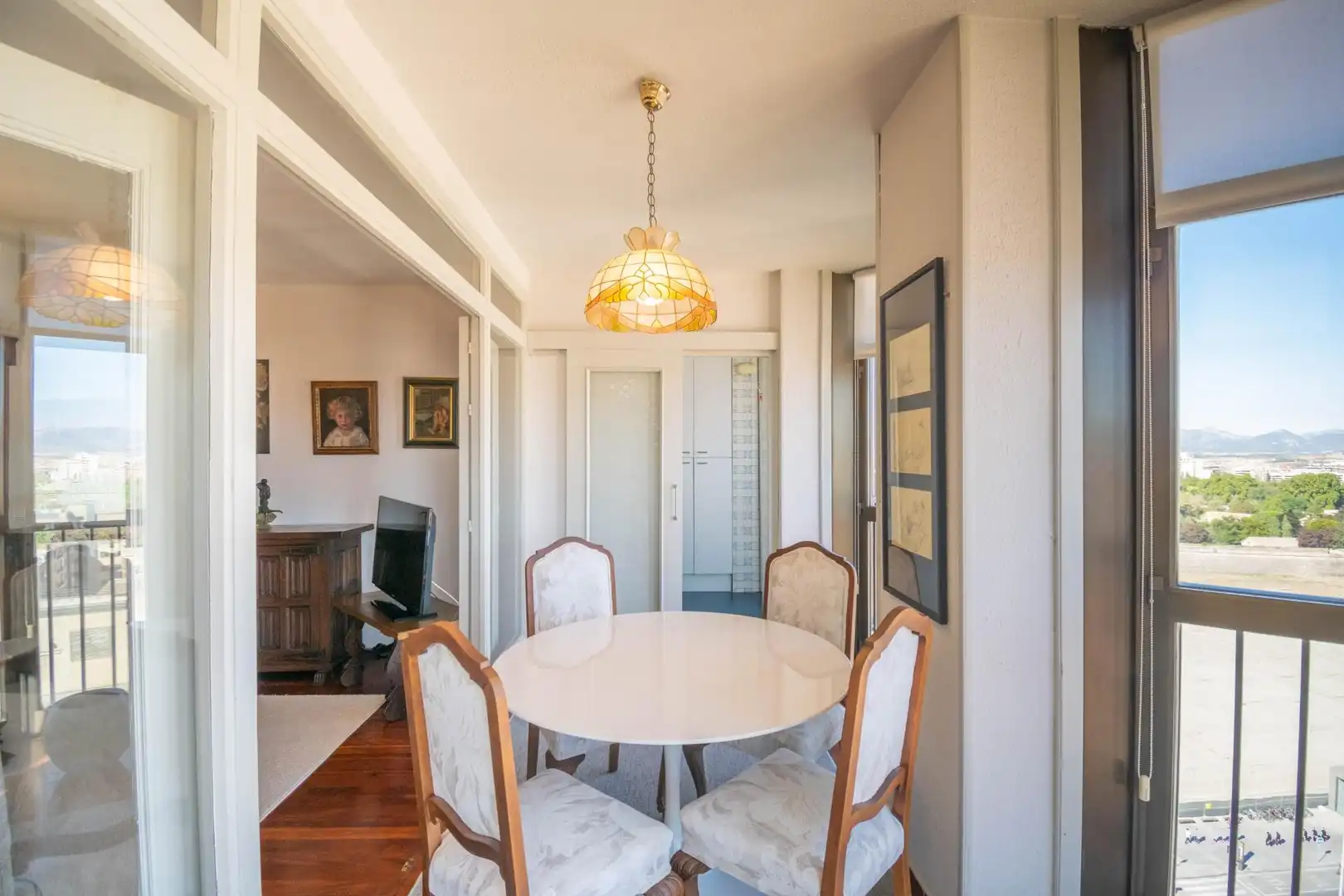 Dining room of Flat for sale in 2º Ensanche