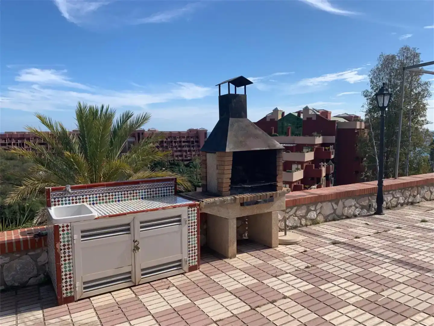 Terrassa de Casa o xalet en venda en Benalmádena amb Aire condicionat i Piscina