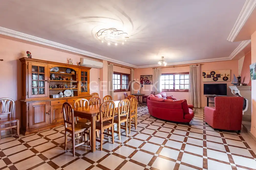 Comedor de Casa o chalet en venta en Alzira con Aire acondicionado, Calefacción y Jardín privado
