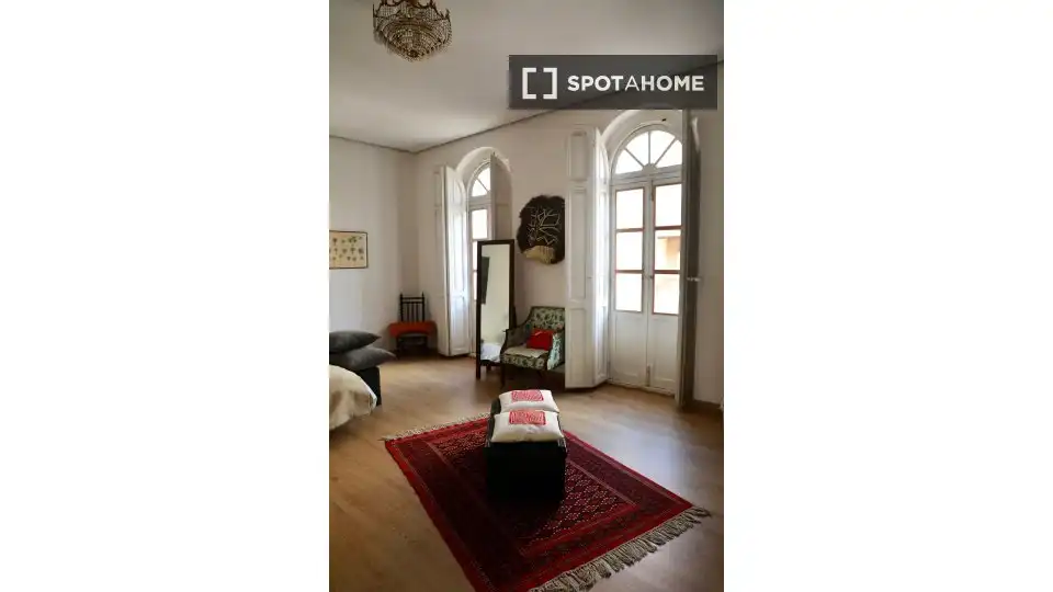 Sala de estar de Apartamento para compartir en Sagunto / Sagunt con Aire acondicionado, Calefacción y Terraza
