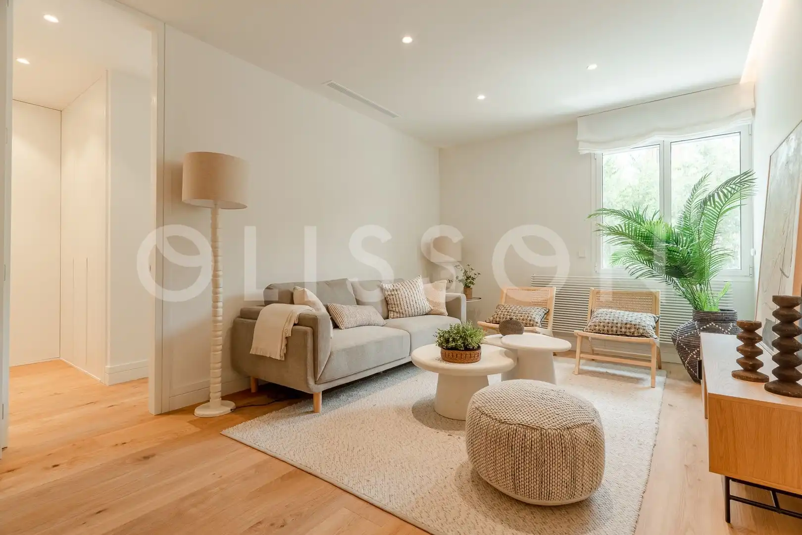 Sala de estar de Piso en venta en Madrid con Aire acondicionado, Calefacción y Amueblado