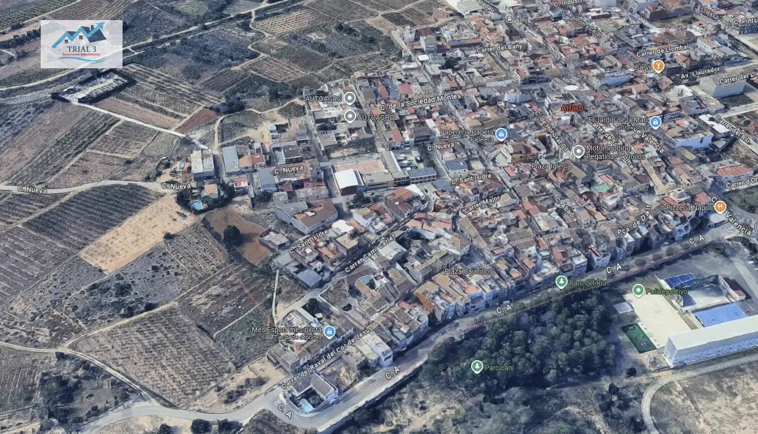 Vista exterior de Local en venta en Alfarb