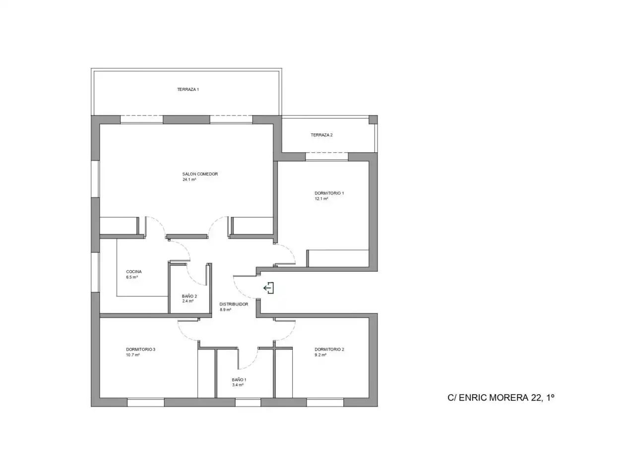 Appartement avec terrasse à vendre à Can Girona - Terramar - Vinyet, imagen 25