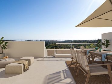 Ático con piscina en venta en Mijas pueblo