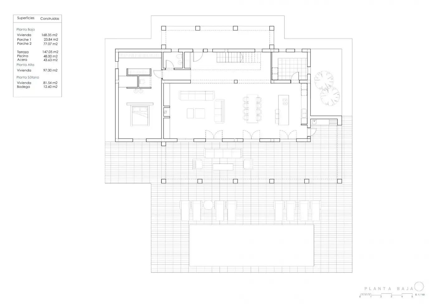 Chalet con piscina en venta en Benimeit - Tabaira, imagen 5