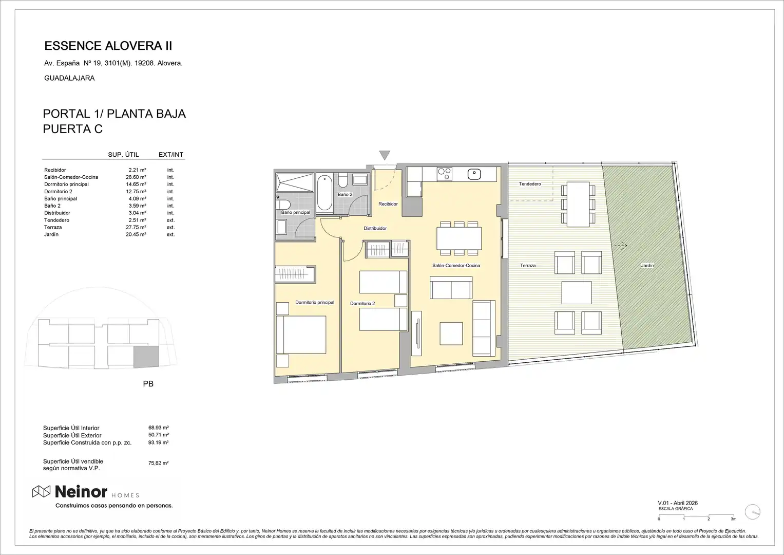 Appartamento di nuova costruzione in vendita a Calle Edgar Neville 0