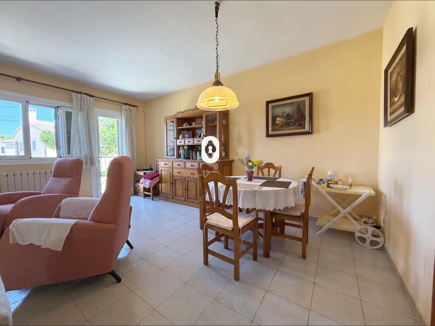 Esszimmer von Einfamilien-Reihenhaus zum Verkauf in Son Servera mit Heizung, Privatgarten und Terrasse