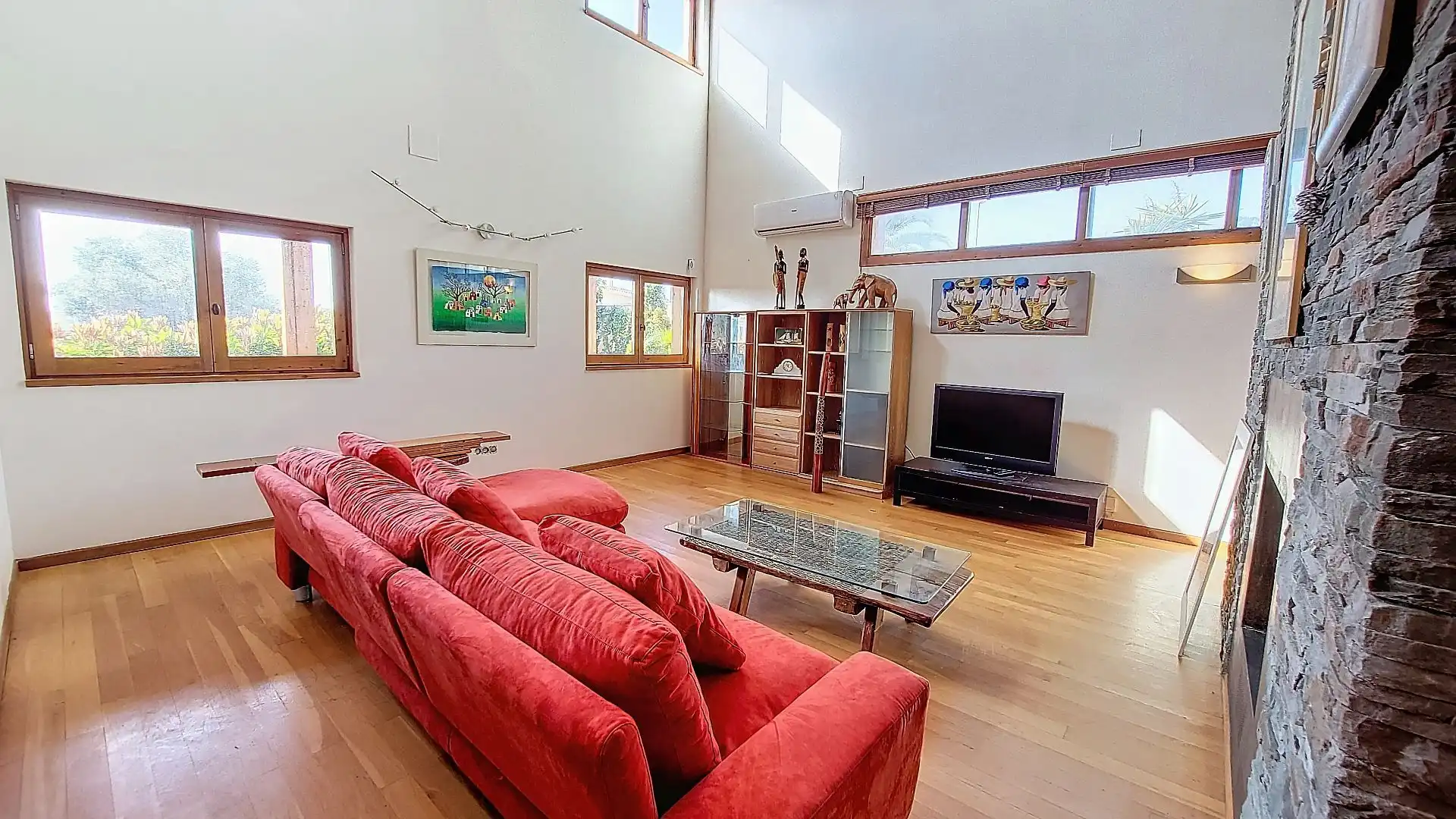 Sala de estar de Casa o chalet en venta en Calafell con Aire acondicionado, Calefacción y Jardín privado