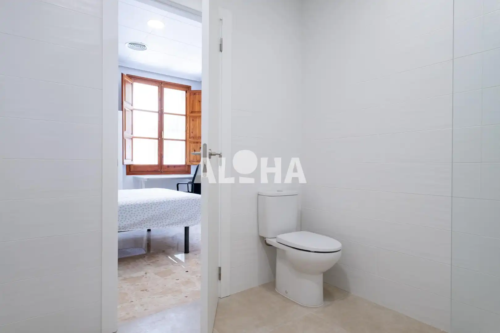 Baño de Apartamento de alquiler en Valencia