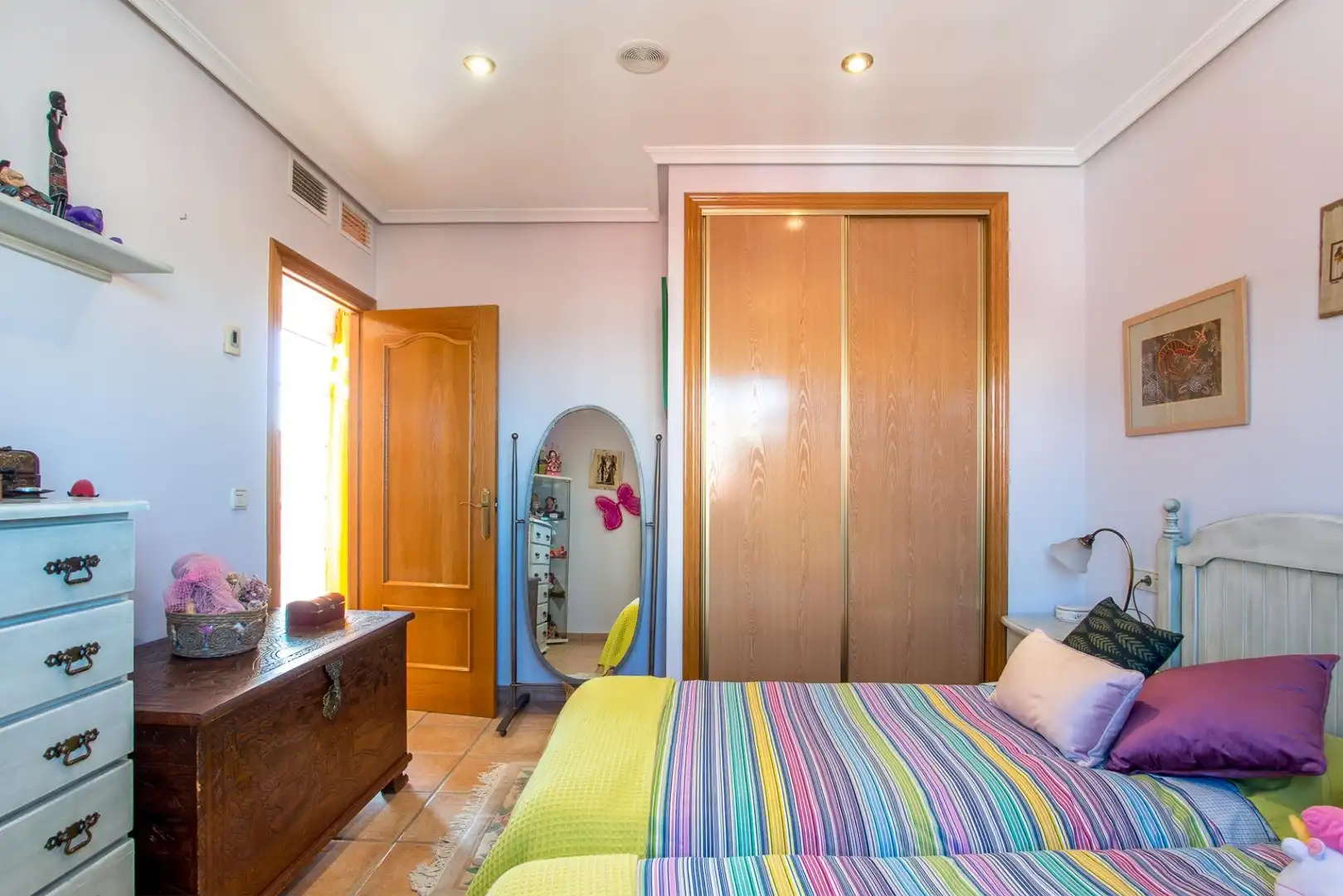 Habitación de Casa o chalet en venta en Murcia con Aire acondicionado, Calefacción y Jardín privado