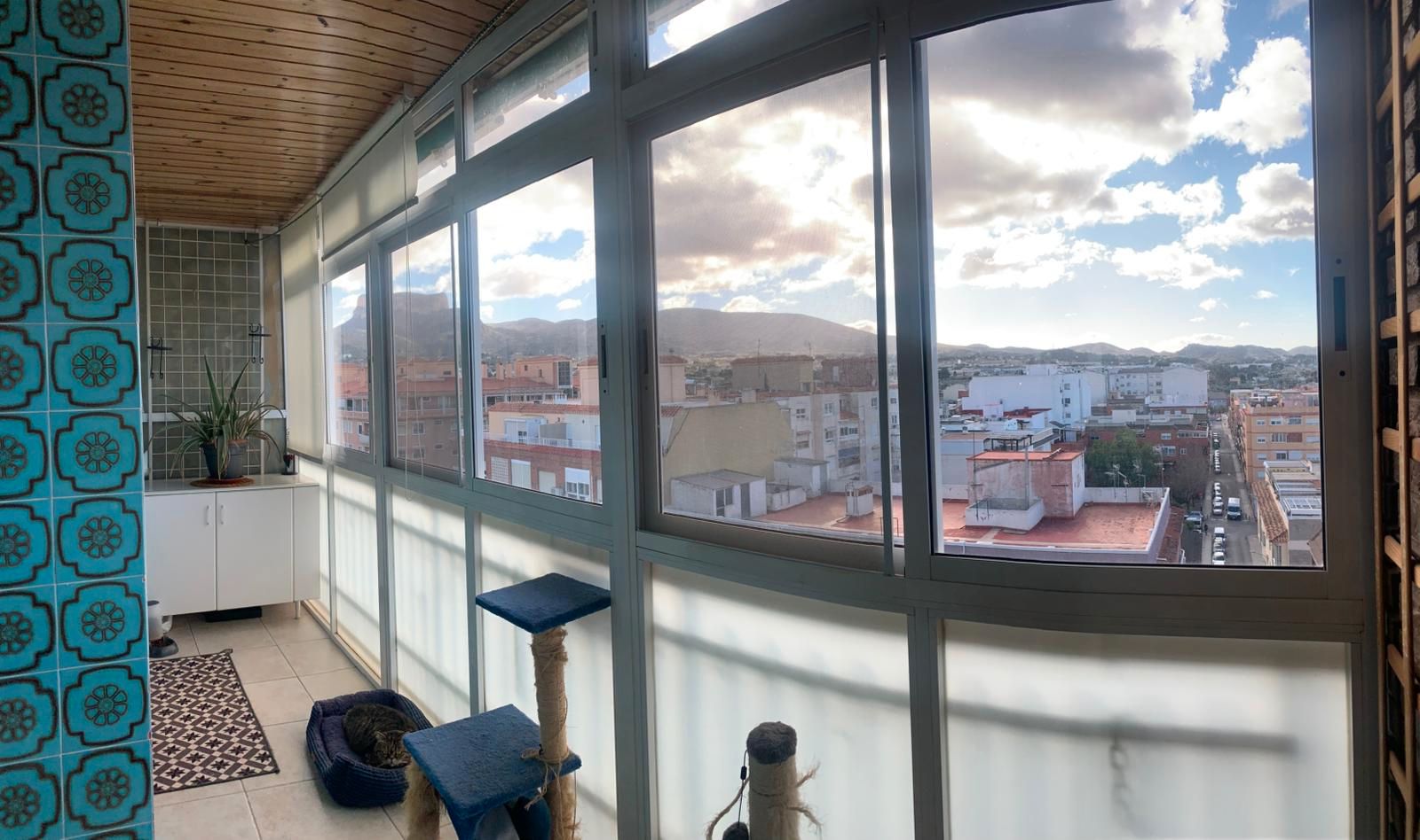 Exterior view of Flat for sale in Elda  with Furnished and Balcony